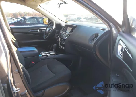 2020 Nissan Pathfinder S 4Wd из США, поврежденный, VIN 5N1DR2AM5LC599593